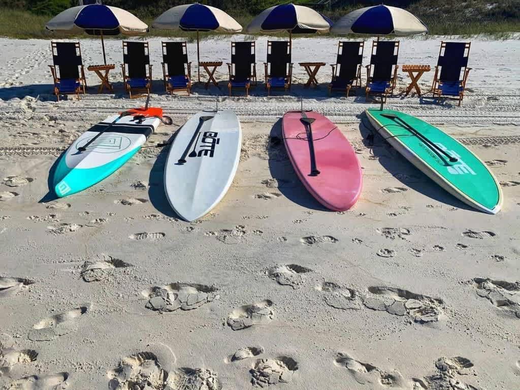 The Birdhouse In Luxury Watercolor Brand New 6 Seat Golf Cart Villa Santa Rosa Beach Luaran gambar