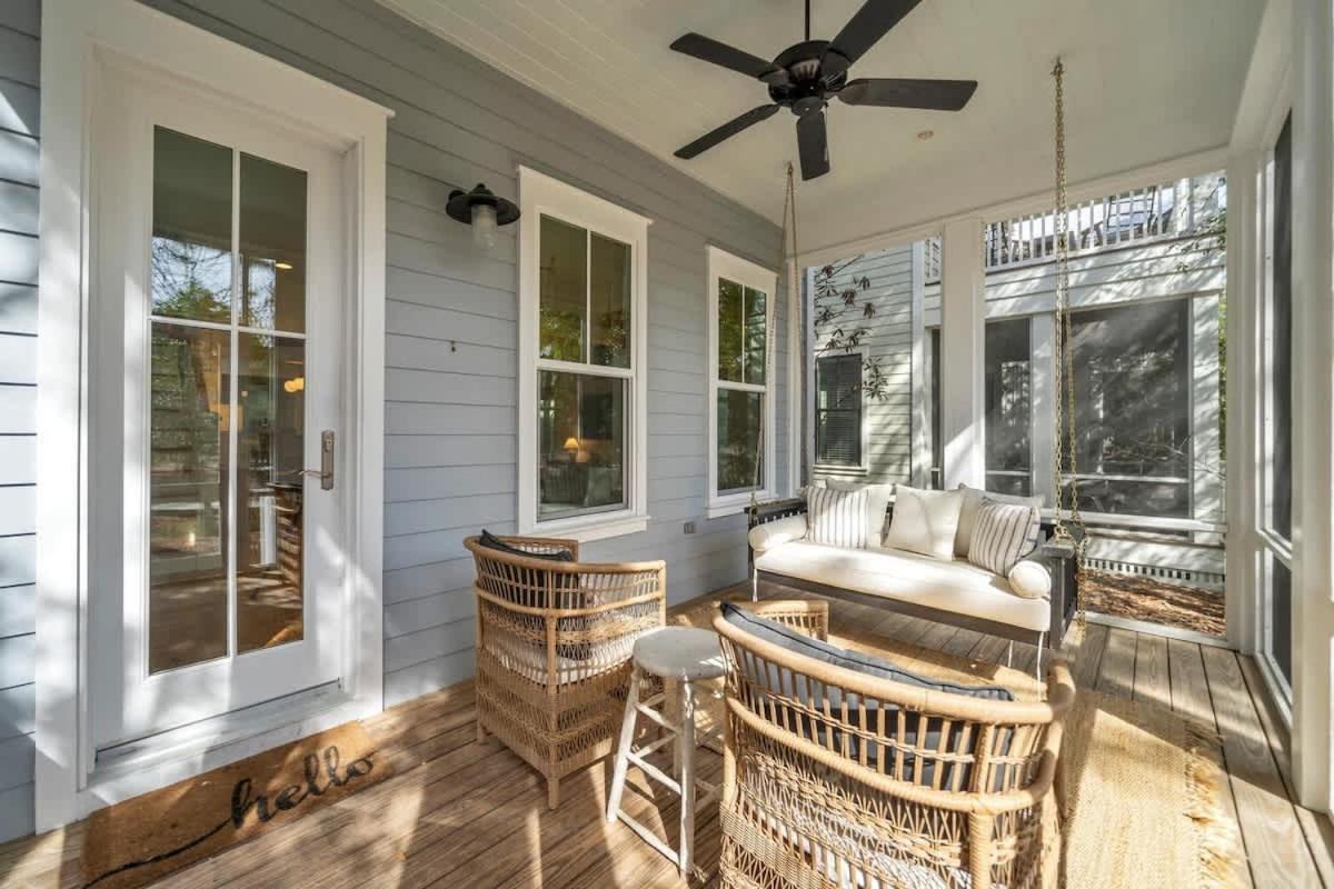 The Birdhouse In Luxury Watercolor Brand New 6 Seat Golf Cart Villa Santa Rosa Beach Luaran gambar