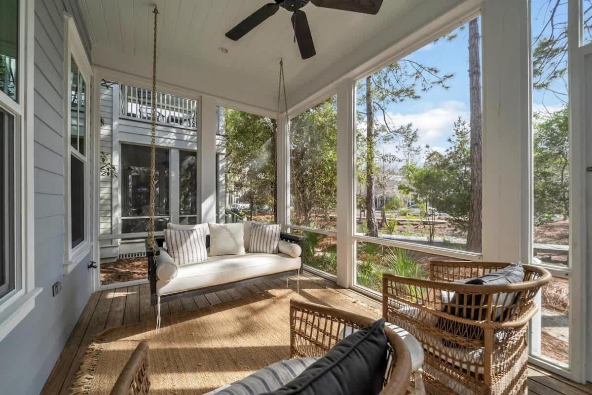 The Birdhouse In Luxury Watercolor Brand New 6 Seat Golf Cart Villa Santa Rosa Beach Luaran gambar