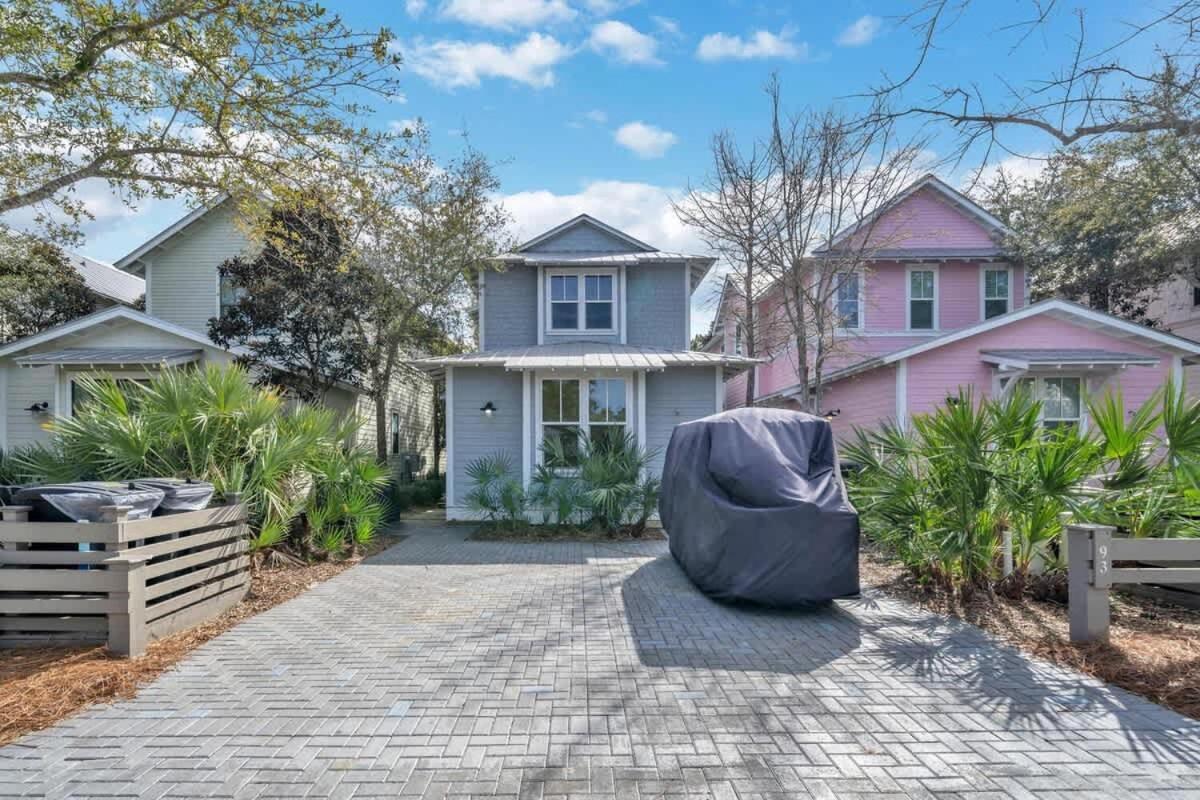 The Birdhouse In Luxury Watercolor Brand New 6 Seat Golf Cart Villa Santa Rosa Beach Luaran gambar